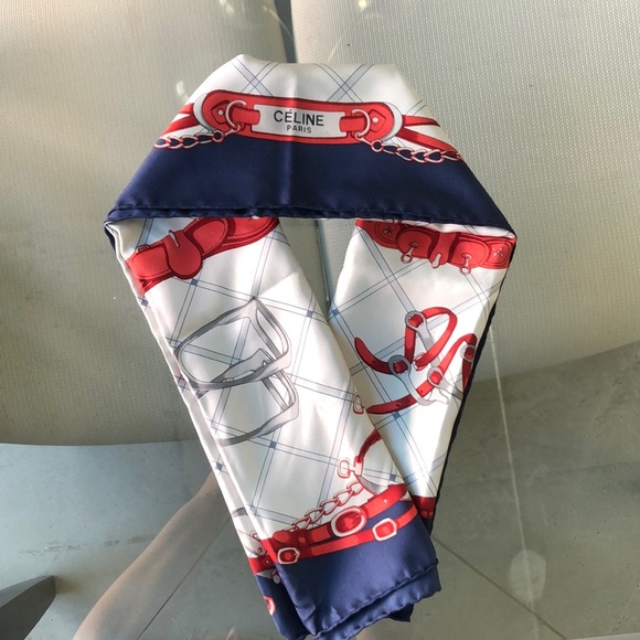 Celine Vintage Scarf - Picture 1 of 7